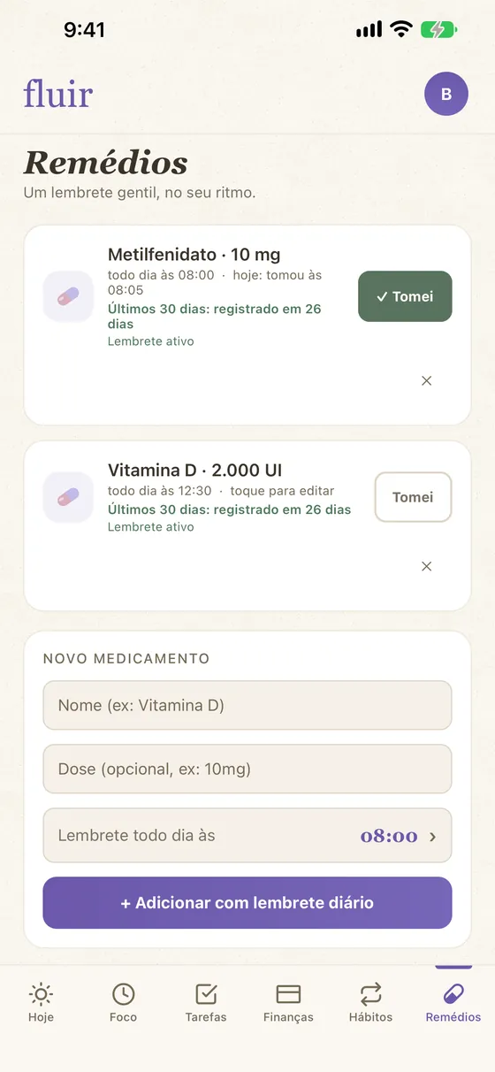 Lembrar do remédio cansa?
